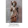 Autocollant Transparent classique de saint H. 5,1 x 3,1 cm pour veilleuse 20/24 heures..