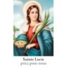 Autocollant Transparent classique de saint H. 5,1 x 3,1 cm pour veilleuse 20/24 heures..