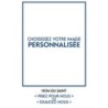 Autocollant Transparent classique de saint H. 5,1 x 3,1 cm pour veilleuse 20/24 heures..