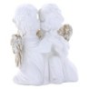 Ange en resine et poudre de marbre blanc avec des touches de couleur doree. Differents modeles et tailles...