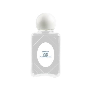Bouteille plastique transparente 50 ml.