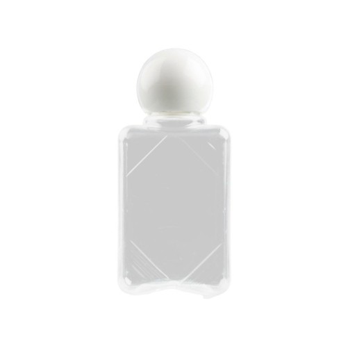 Bouteille plastique transparente 50 ml.