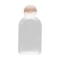 Bouteille plastique transparente 75 ml.