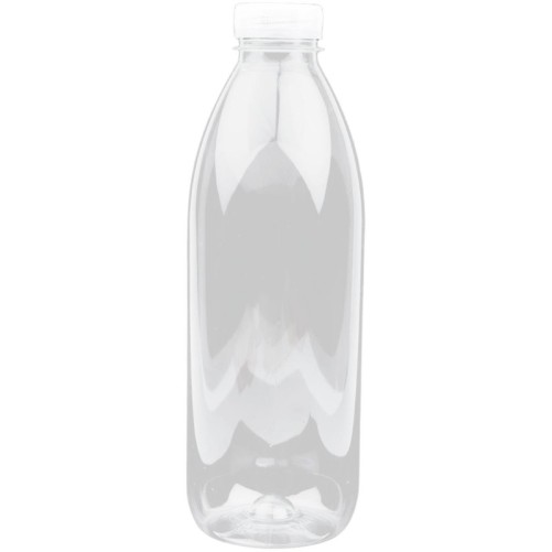 Bouteille en plastique 1 litre.