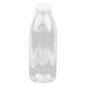 Bouteille en plastique 1/2 litre.
