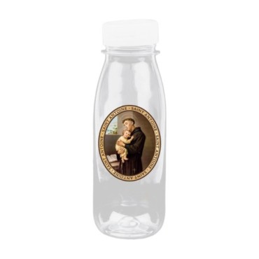 Bouteille en plastique 1/4 de litre.