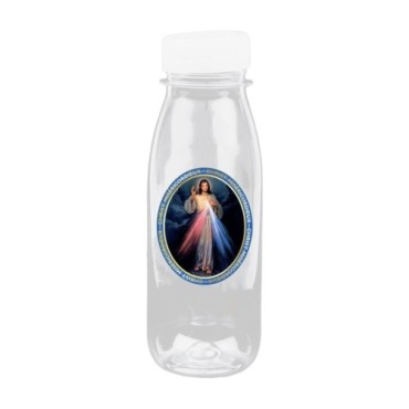 Bouteille en plastique 1/4 de litre.