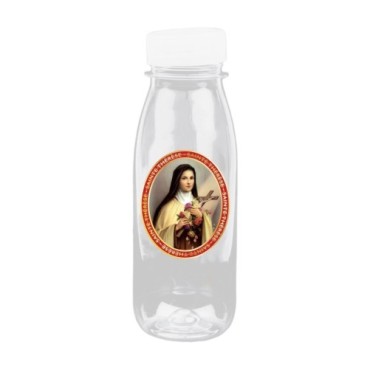 Bouteille en plastique 1/4 de litre.