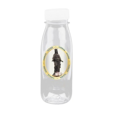 Bouteille en plastique 1/4 de litre.