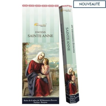 Bo-îte de 6 tubes Aromatika de 20 batônnets d'encens roulés à la main "Massala"  100% naturel (20 grammes)
