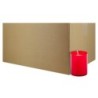 Veilleuse votive 20/24 heures, hauteur 6,5 cm, diametre 5 cm  ( VO 5) VENDUE PAR CARTON.
