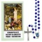 Chapelet de dévotion de Notre-Dame de la Salette avec notice explicative, livre en sachet individuel..