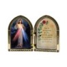 Diptyque en plastique couleurs assorties a poser H.6.5x10 cm avec image, plusieurs saints