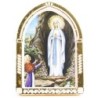 Chevalet en plastique couleurs assorties à poser H.6.5 cm avec image, plusieurs saints