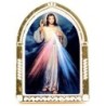 Chevalet en plastique couleurs assorties à poser H.6.5 cm avec image, plusieurs saints