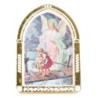 Chevalet en plastique couleurs assorties à poser H.6.5 cm avec image, plusieurs saints