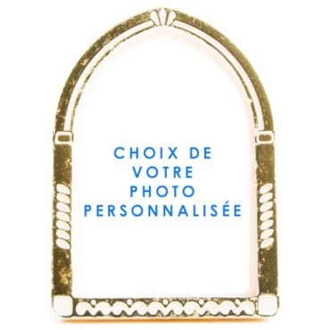 Chevalet en plastique couleurs assorties à poser H.6.5 cm avec image, plusieurs saints