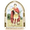 Chevalet en plastique couleurs assorties à poser H.6.5 cm avec image, plusieurs saints