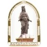 Chevalet en plastique couleurs assorties à poser H.6.5 cm avec image, plusieurs saints