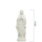 Statue fluorescente en résine de Notre Dame de Lourdes. Hauteur 9 cm.....