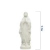 Statue fluorescente en résine de Notre Dame de Lourdes. Hauteur 9 cm.....