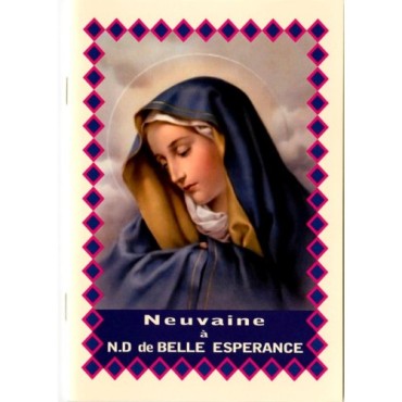 Livret de neuvaine avec historique, prière, neuvaine H.15 x10 cm, nombreux saints.