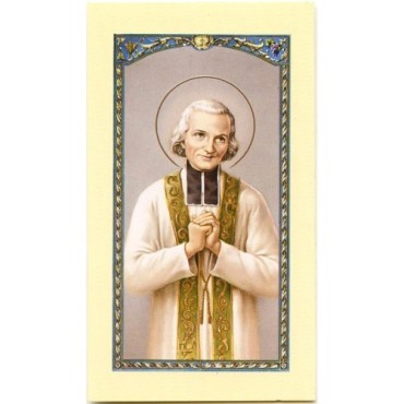 Image de prière – Format 6,5 x 11,5 cm, plusieurs saints.