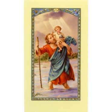 Image de prière – Format 6,5 x 11,5 cm, plusieurs saints.