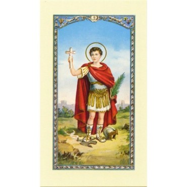 Image de prière – Format 6,5 x 11,5 cm, plusieurs saints.