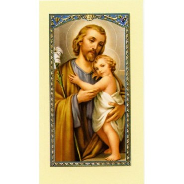 Image de prière – Format 6,5 x 11,5 cm, plusieurs saints.