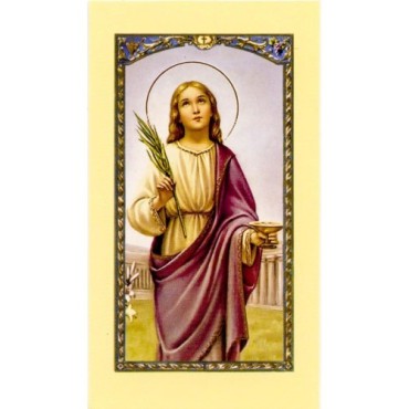 Image de prière – Format 6,5 x 11,5 cm, plusieurs saints.