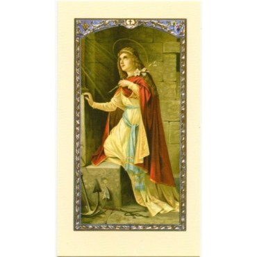 Image de prière – Format 6,5 x 11,5 cm, plusieurs saints.