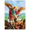 Poster image papier (135 g) H.26 x 19 cm, plusieurs saints.