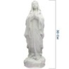 Statue fluorescente de Notre Dame de Lourdes. Hauteur 30 cm.