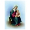 Poster image papier (135 g) H.26 x 19 cm, plusieurs saints.