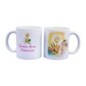 Mug 9.5 cm - Souvenir de ma communion S01 / Fille + JHS.