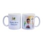 Mug 9.5 cm - Souvenir de ma communion S08 / Garcon D + croix.