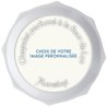 Chapelet grains ronds fluo 6 mm sur chaine de couleur argentée longueur jusqu'au coeur 33 cm - Différents parfums..