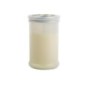 Bougie blanche mat 40 heures, hauteur 11 cm Ø 6,5 cm..