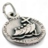 Médaille en métal de couleur argentée Ø 1.3 cm du jubile 2025 des Pèlerins de l'Espérance..