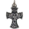 Croix en métal de Saint Michel. Hauteur 2.5 cm..