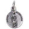Médaille moulée en métal couleur argentée Ø 1.2 cm. Plusieurs Saints.