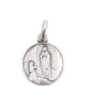 Medaille en argent 925 °/°° Ø 12 mm, plusieurs saints. Livree en boite..