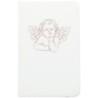 Bloc-notes blanc avec symbole H. 14 x 9 cm.