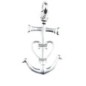 Croix de cou de Camargue en argent 925 °/°° H. 2 cm (0,83 g). Livrée en boite.
