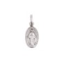 Médaille en argent 925 °/°° de la Vierge Miraculeuse - Texte en Latin H. 1,2 cm (1 g). Livrée en boite.