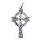 Croix de cou celte en argent 925 (1,77 g) – H. 2,6 cm. Livrée en boîte..