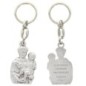 Porte-clés métal, silhouette Saint Antoine – hauteur 5 cm