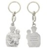 Porte-clés métal saint Antoine H. 5 cm
