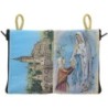 Porte-monnaie icône en tissu, brodé de fil doré, H 10 x 7 cm. plusieurs sujets..